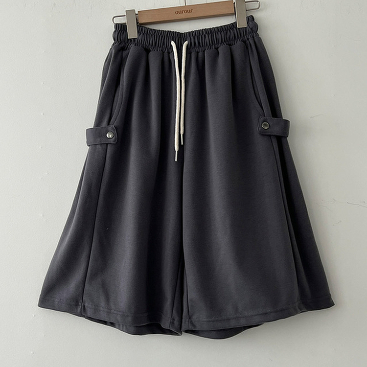 너디 사이드 비죠 트레이닝 반바지 버뮤다 팬츠