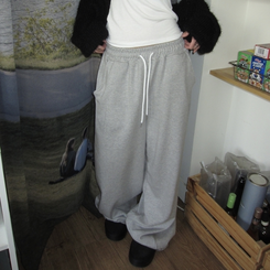 トレーニングパンツ オーバースウェットパンツ GREY