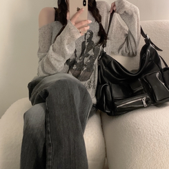 バッグ トラベルショルダーバッグ BLACK