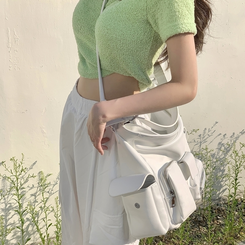 バッグ トラベルショルダーバッグ WHITE