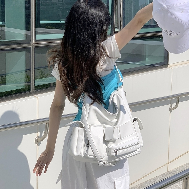 トラベルショルダーバッグ WHITE