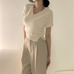 ニット デイリー2WAYニット LIGHT BEIGE