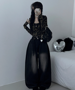 スリムクロップフードジップアップ KHAKI