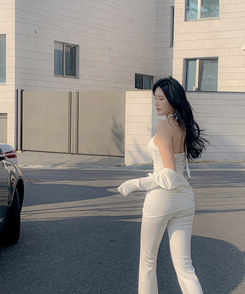 ノースリーブ ホルタースリムキャミソール WHITE