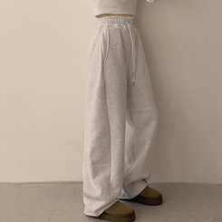 トレーニングパンツ サイドストリングトレーニングジョガーパンツ(5color) WHITE SALT