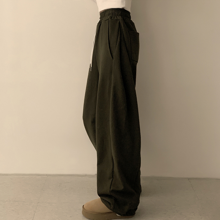 サイドストリングトレーニングジョガーパンツ(5color) KHAKI