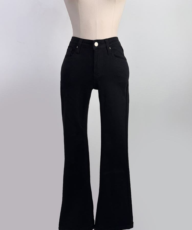 ローライズ骨盤パッドブーツカットパンツ