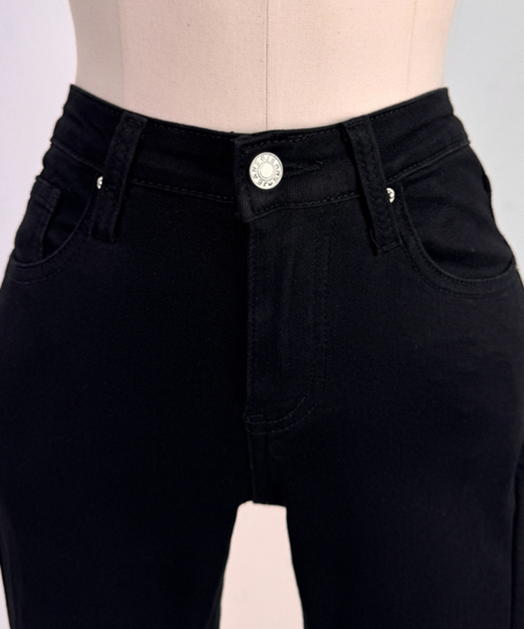 ローライズ骨盤パッドブーツカットパンツ