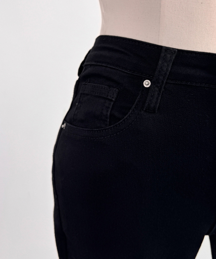 ローライズ骨盤パッドブーツカットパンツ