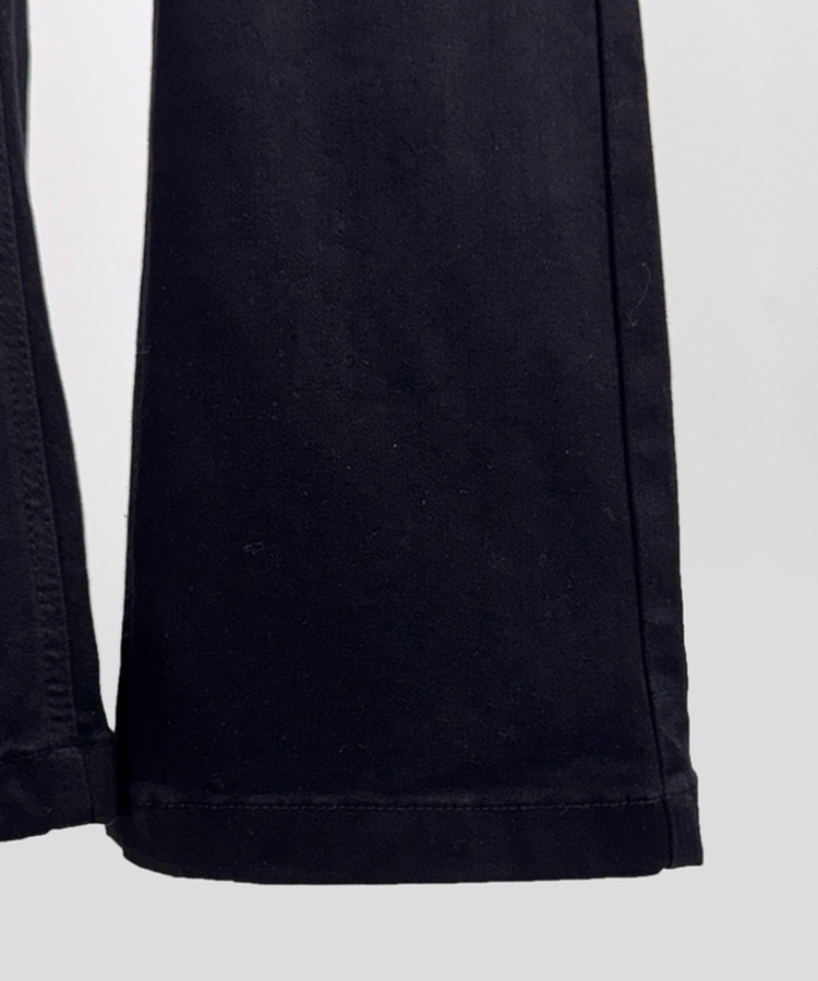 ローライズ骨盤パッドブーツカットパンツ