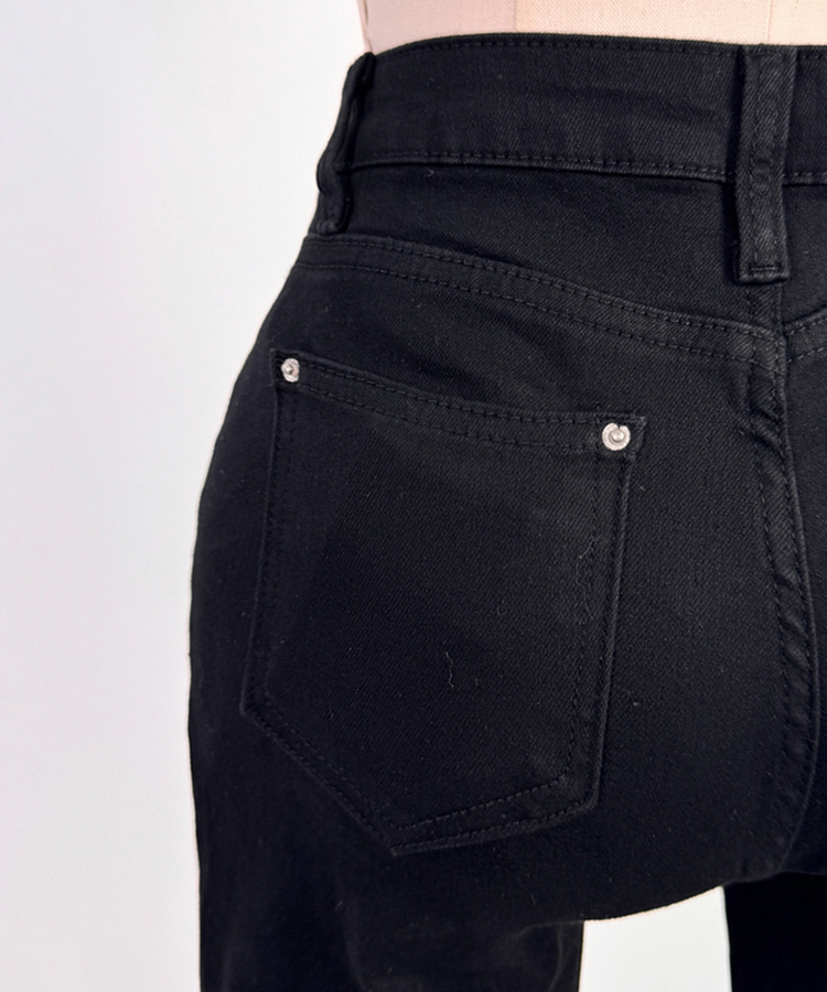 ローライズ骨盤パッドブーツカットパンツ