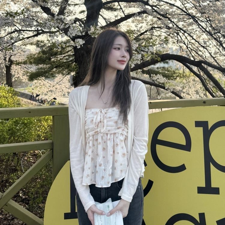 フラワー ビスチェセット  BEIGE