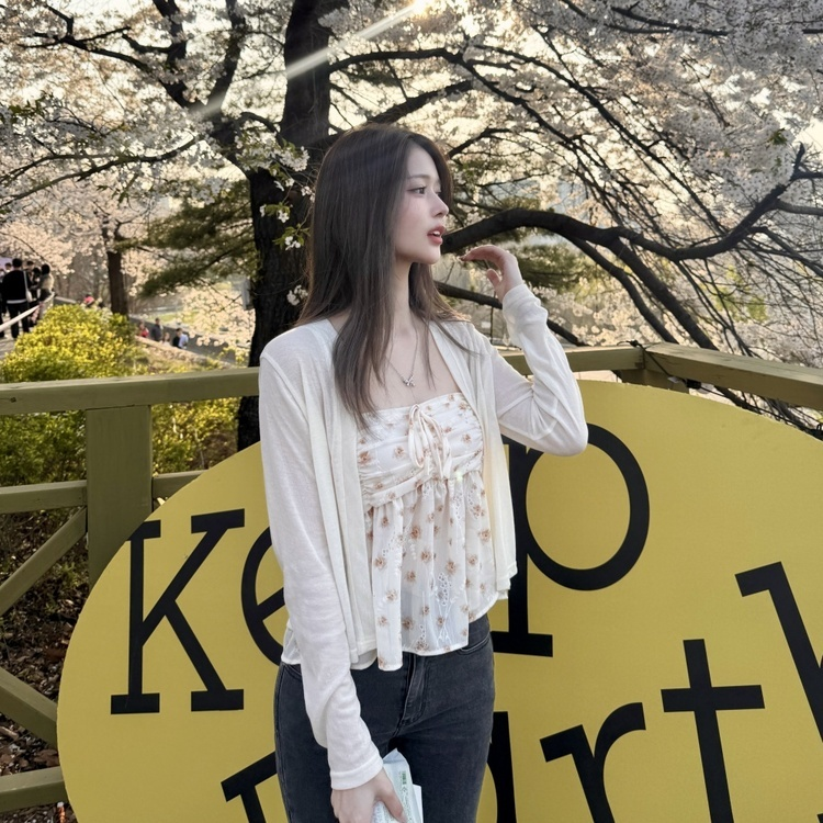 フラワー ビスチェセット  BEIGE