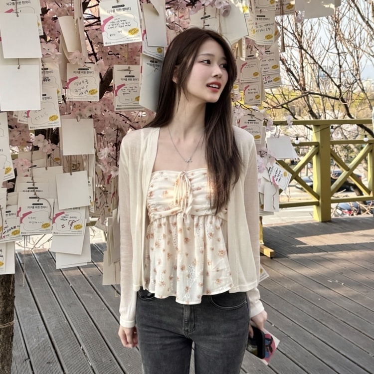 フラワー ビスチェセット  BEIGE