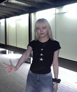 半袖Tシャツ スリスター 半袖Tシャツ BLACK