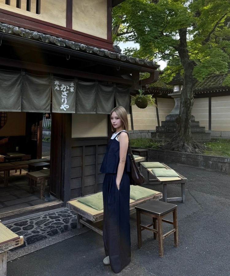 フレアパンツキャミセットアップ｜ツーピース｜韓国ファッション