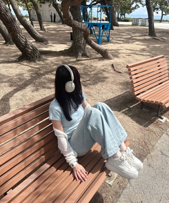 半袖Tシャツ 【単独商品/超特価】-3kg 細見えスリムフィット半袖 Tシャツ SKY BLUE