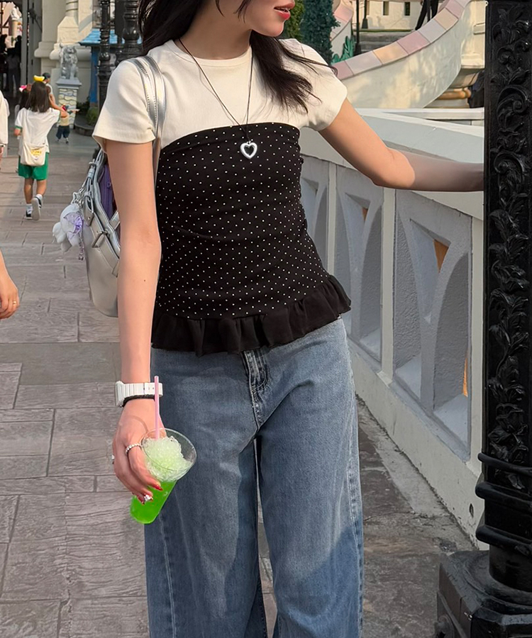 半袖Tシャツ 【単独商品/超特価】-3kg 細見えスリムフィット半袖 Tシャツ CREAM