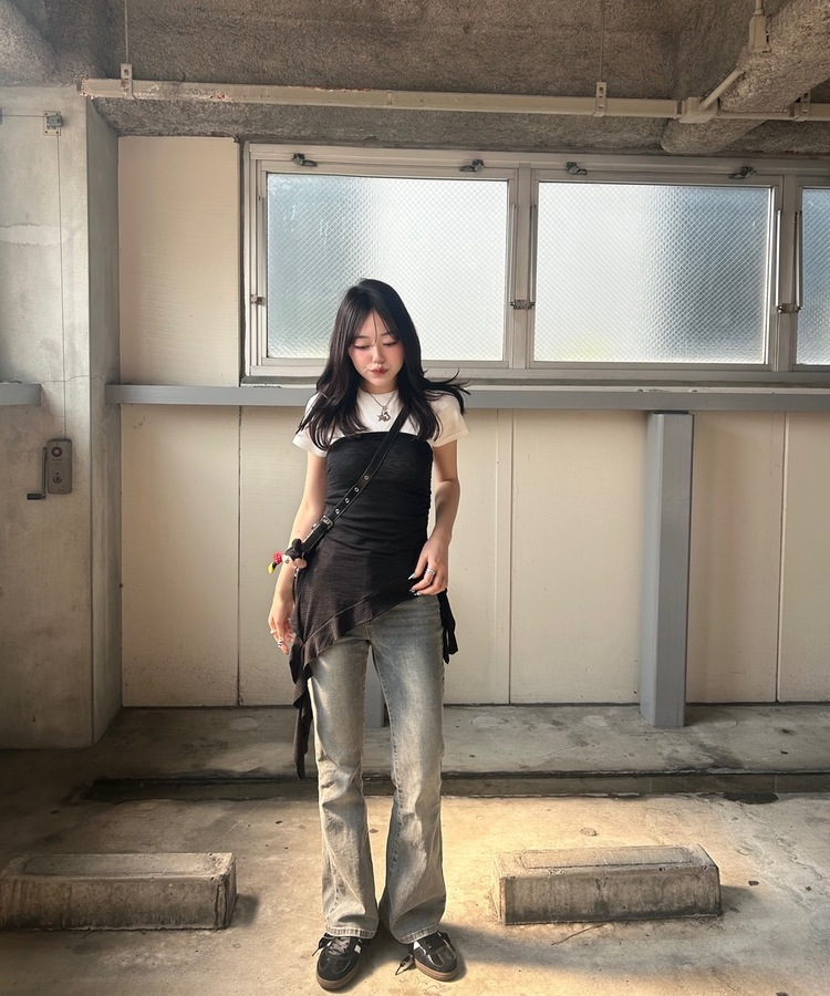 【単独商品/超特価】-3kg 細見えスリムフィット半袖 Tシャツ IVORY