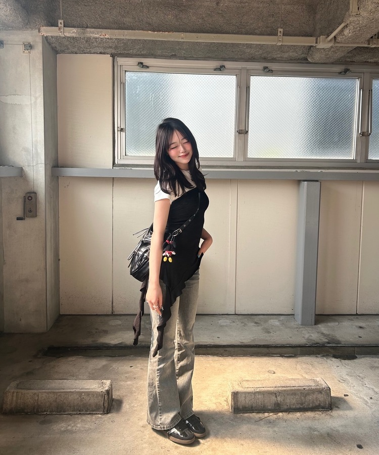 【単独商品/超特価】-3kg 細見えスリムフィット半袖 Tシャツ IVORY
