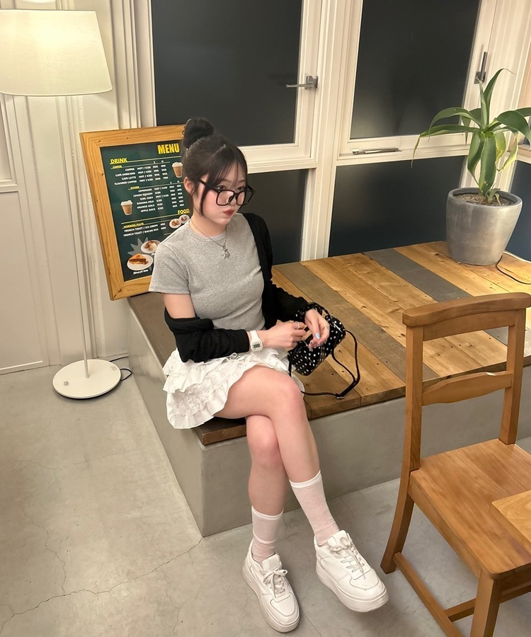 【単独商品/超特価】-3kg 細見えスリムフィット半袖 Tシャツ GRAY