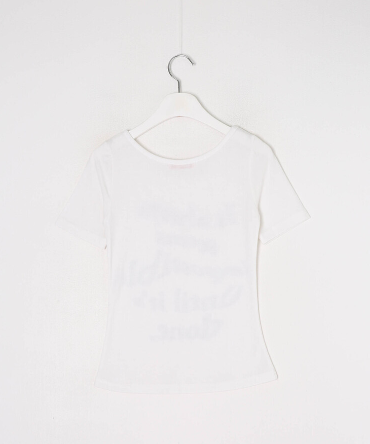 유니크 레터링 반팔 티셔츠 (5color)