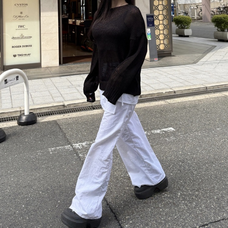 랩레이어드스커트 아이보리