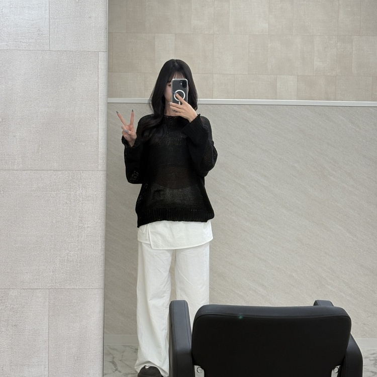 랩레이어드스커트 아이보리