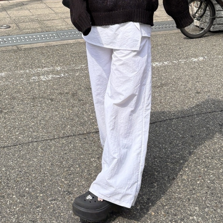 랩레이어드스커트 아이보리