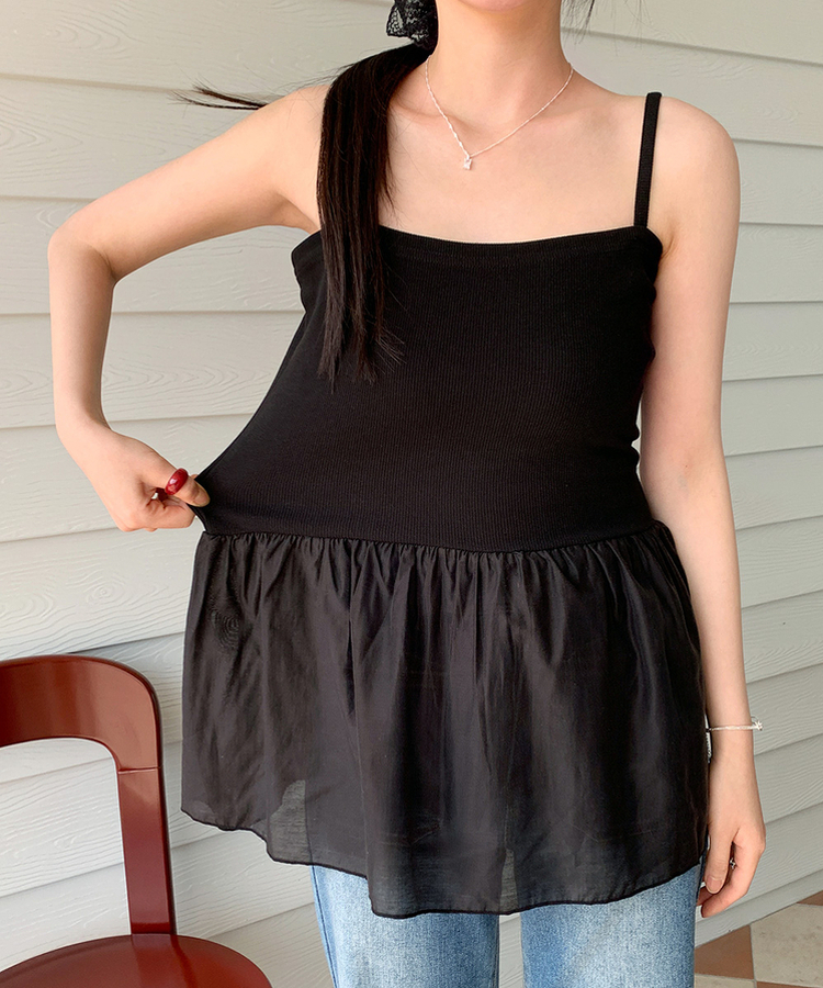 Nodress キャミソール USレースノースリーブキャミソール | ファッション通販サイト NUGU