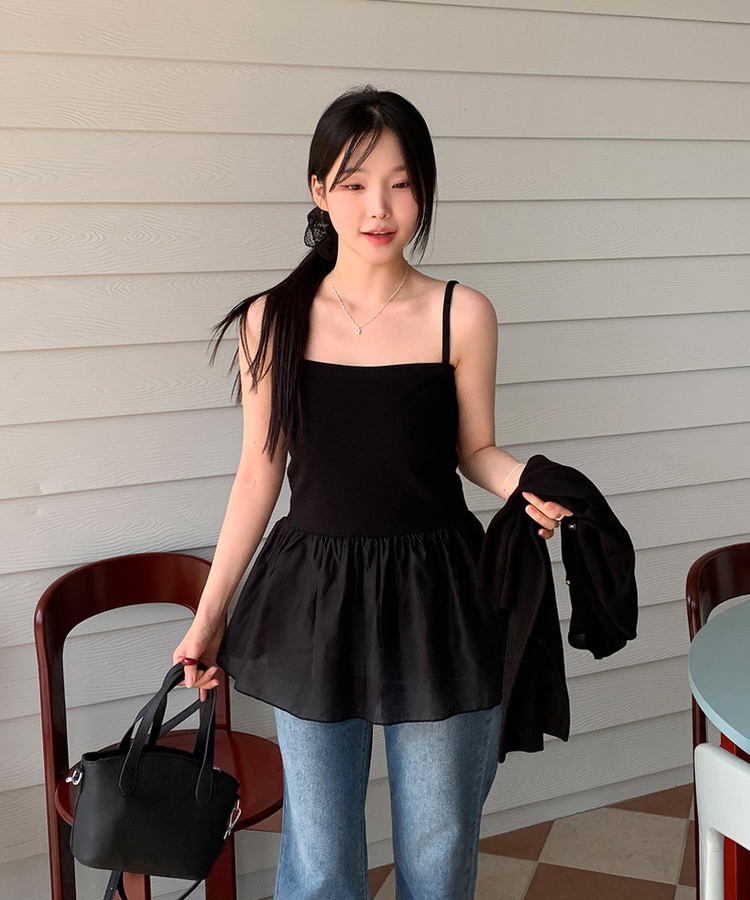 ✴CHANEL✴ ヴィンテージ トップス キャミソール OP33】CHANEL ヴィンテージ 97年 シャネル CC ロゴ