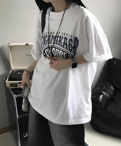 半袖Tシャツ マインドオーバーフィットTシャツ WHITE