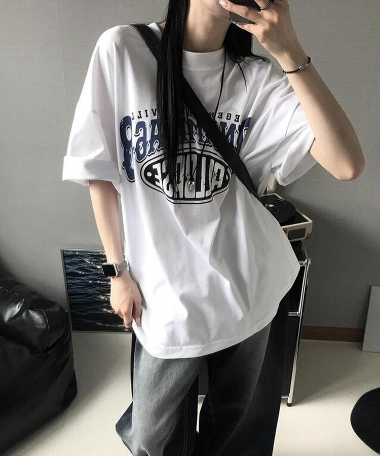 マインドオーバーフィットTシャツ WHITE