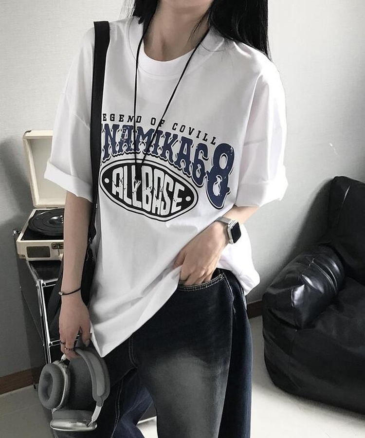 マインドオーバーフィットTシャツ WHITE