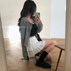 ブーツ 厚底メリージェーンスニーカー BLACK