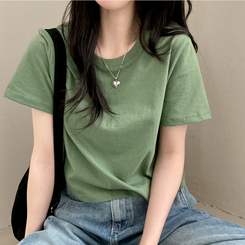 半袖Tシャツ 無地クロップ半袖Tシャツ(10color) MINT