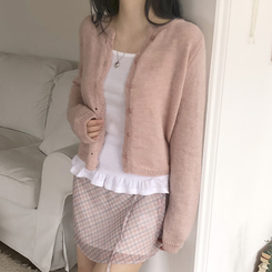 [면100%!필수템!]퓨어 프릴 레이어드 슬리브리스 민소매 나시 3color 화이트