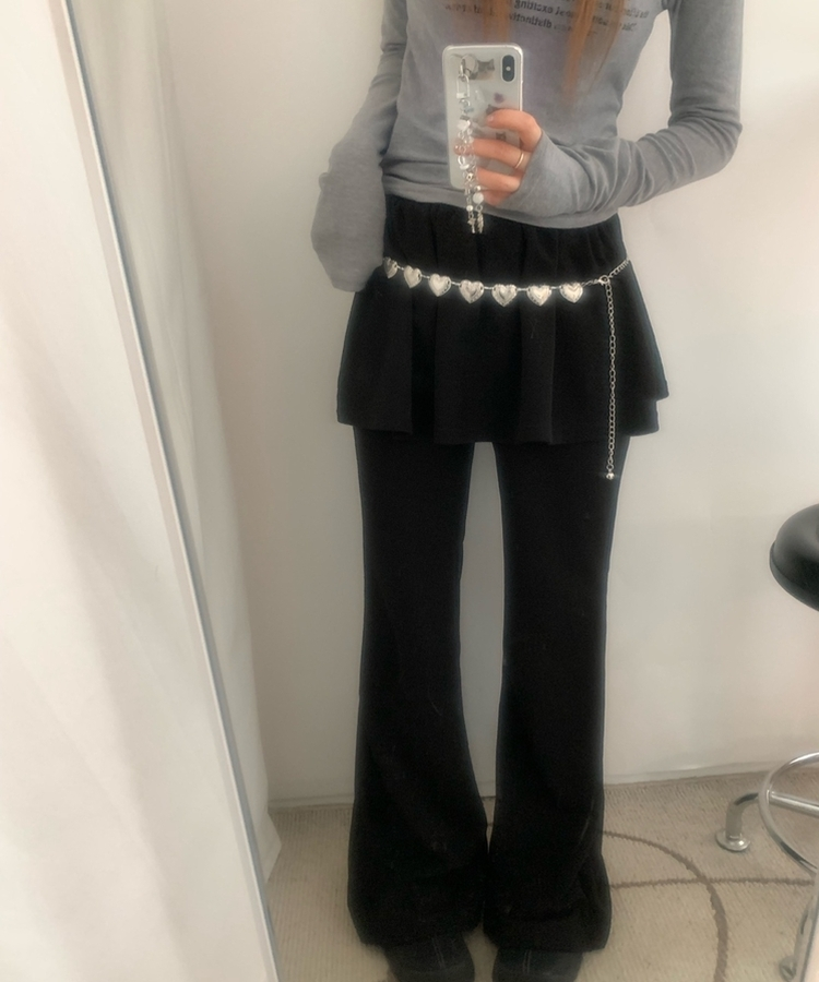 ハートチェーンシルバーベルト SILVER
