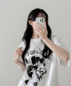 半袖Tシャツ タイト半袖Tシャツ WHITE