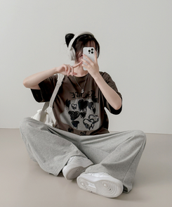 半袖Tシャツ タイト半袖Tシャツ KHAKI
