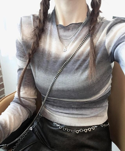 ジュエリー サージカルレイヤードネックレス SILVER