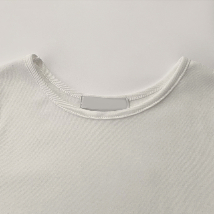 セミクロップ無地半袖Tシャツ(6color)