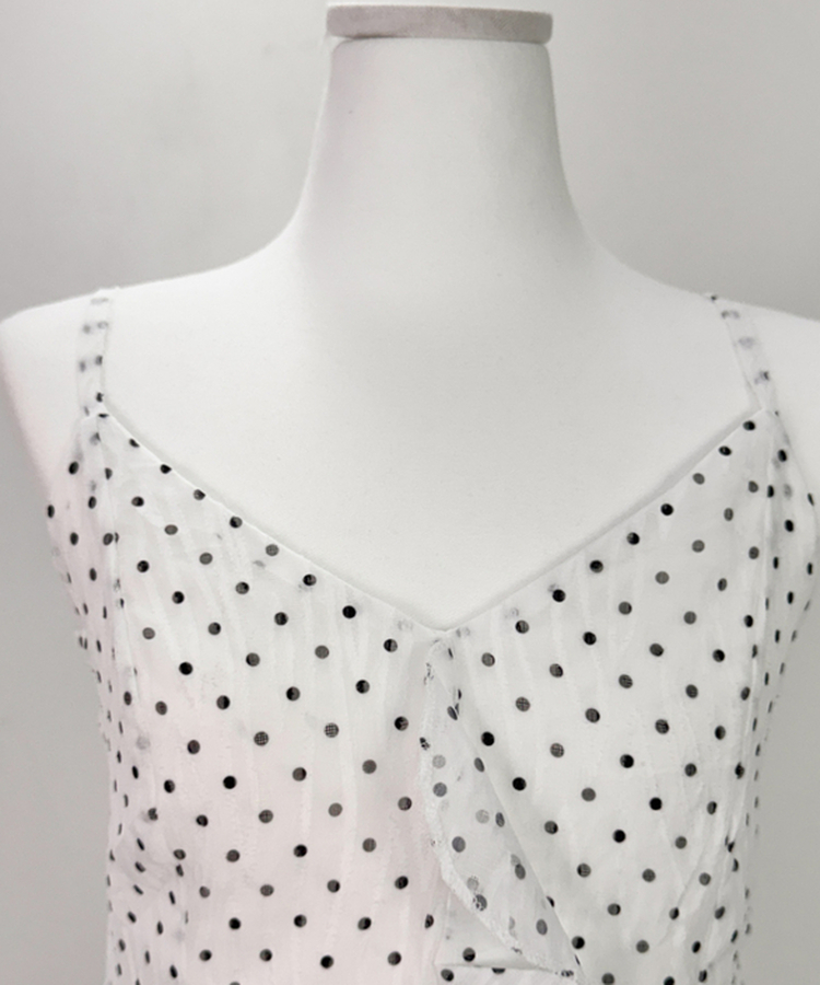 フリルアンバランスワンピース