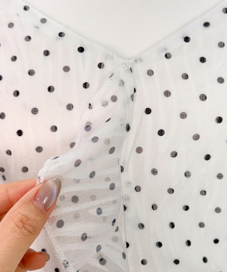 フリルアンバランスワンピース