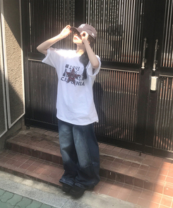 半袖Tシャツ 1993スターラウンド半袖Tシャツ WHITE