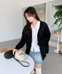 シャツ ロールドオーバー半袖シャツ IVORY
