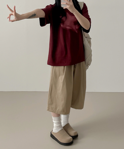 半袖Tシャツ ステラルーズ半袖Tシャツ WINE