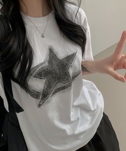 半袖Tシャツ ステラルーズ半袖Tシャツ WHITE