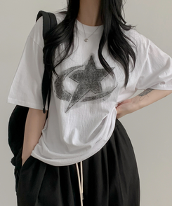 半袖Tシャツ ステラルーズ半袖Tシャツ WHITE