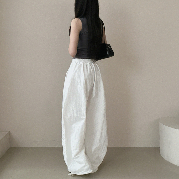 レイヤードスパンスリムキャミソール(8color) CHARCOAL